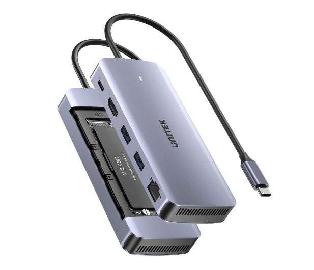 UNITEK Hub USB-C 10 Gbps Slot M.2, HDMI D1120A01 - 1272535 - zdjęcie 3